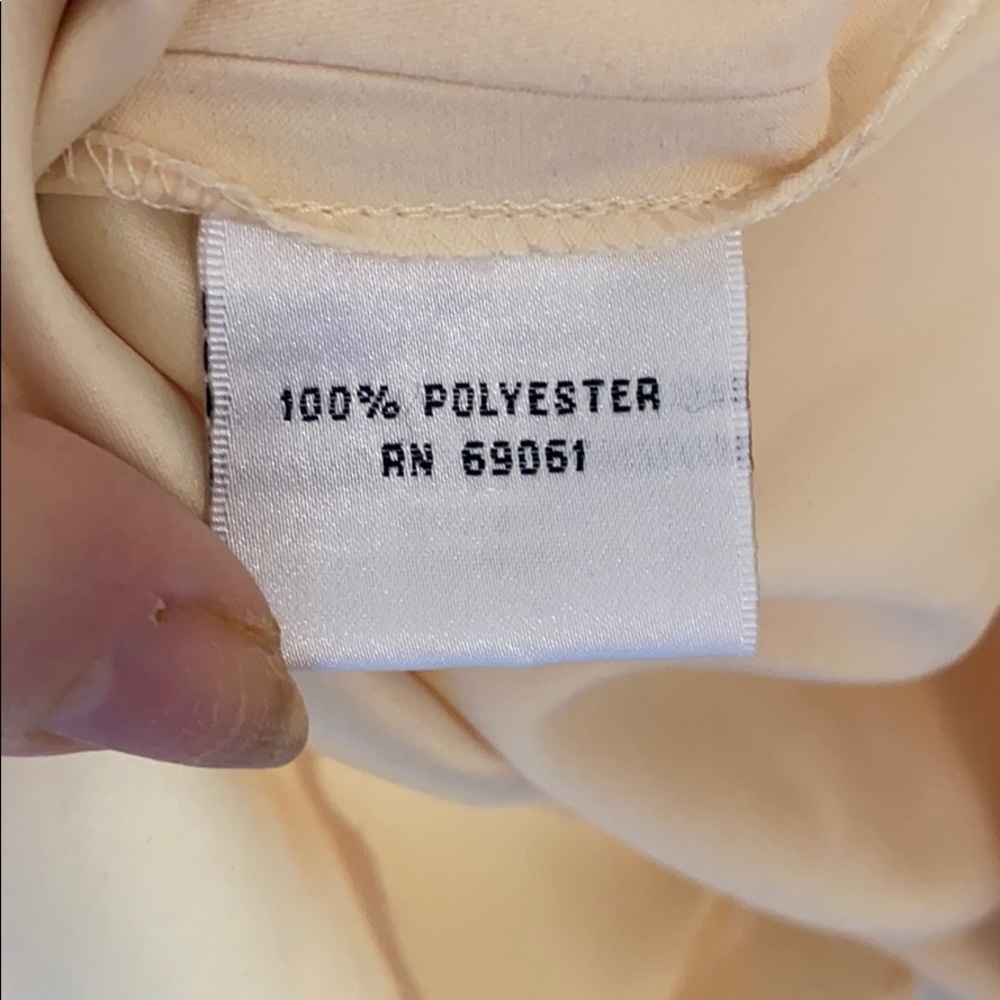 Talbots Buttercream Utrasuede Snap-front Shirt - Picture 5 of 6